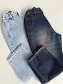 جین نیم بگ 6 تا 12  سال کد21163