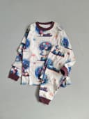 ست دختر موفرفری 8 تا 12 سال کد 4757